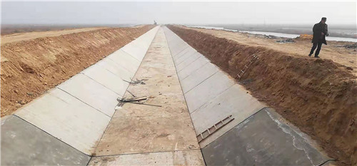 PTN材料應用于東雷抽黃二期退水渠渠道伸縮縫