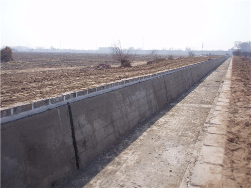 PTN材料應用于山西文峪河灌區渠道伸縮縫